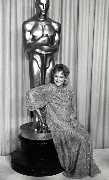 Meryl Streep at 55th Academy Awards at Dorothy Chandler Pavillion - Old Photo