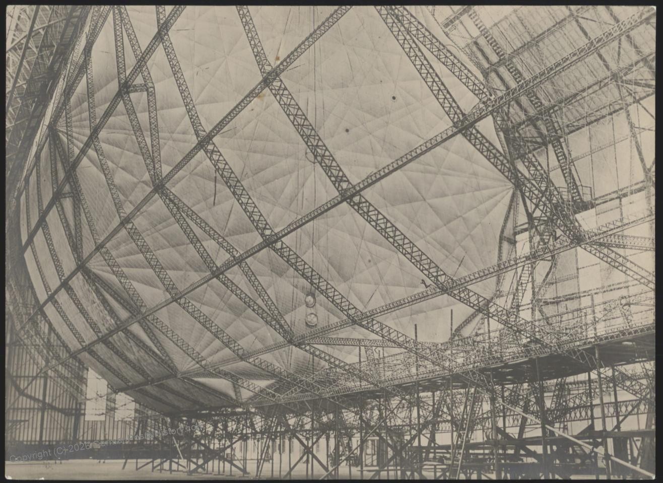 Germany 1924 Zeppelin ZRIII LZ126 USS Los Angeles Original Oversize Photo 108099