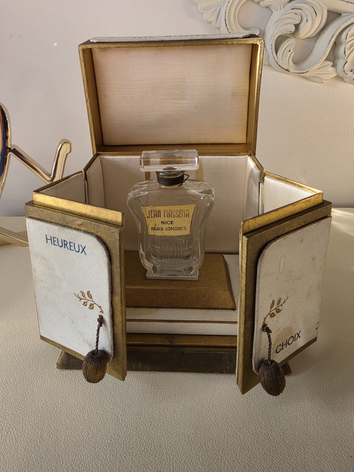 Vintage Heureux choix by Jean Masséna Perfume Bottle/Flacon In Original Box