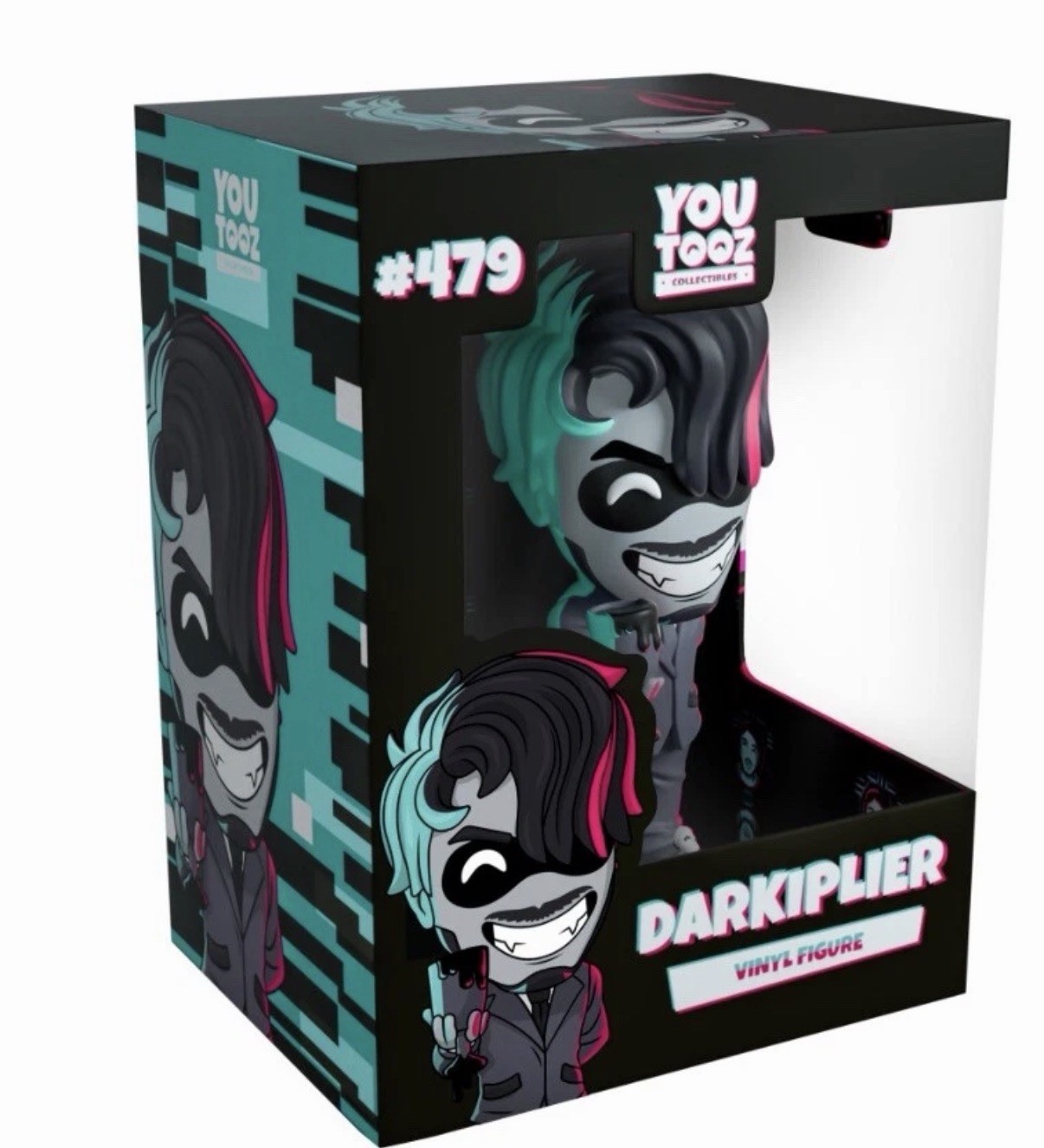 Youtooz Darkiplier #749 UV Illuminated Vinyl Figure Markiplier