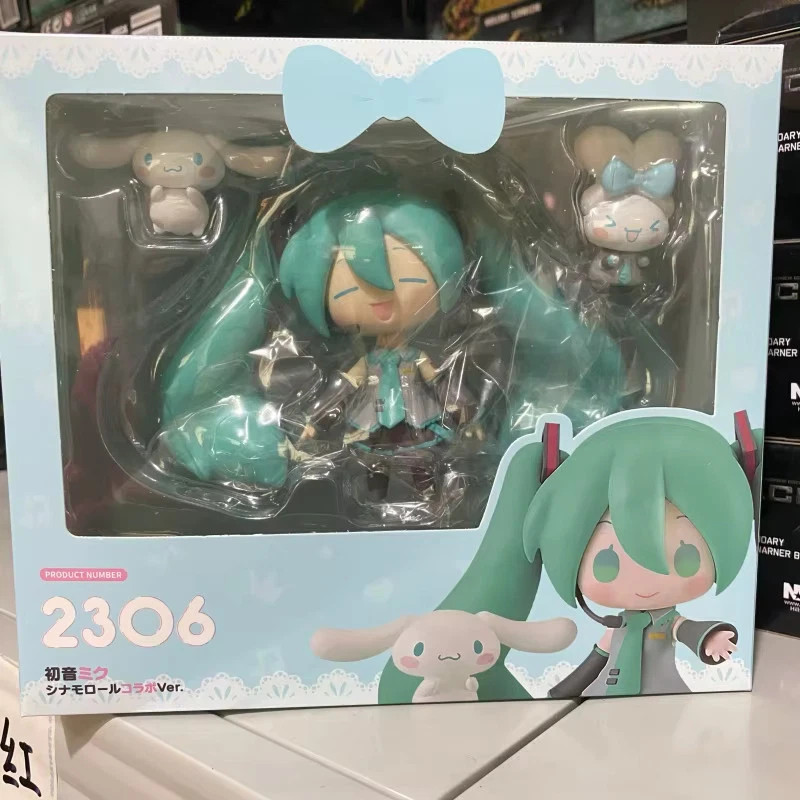 Nendoroid #2306 Hatsune Miku x Cinnamoroll - 10cm Poseable Figure Brand New--