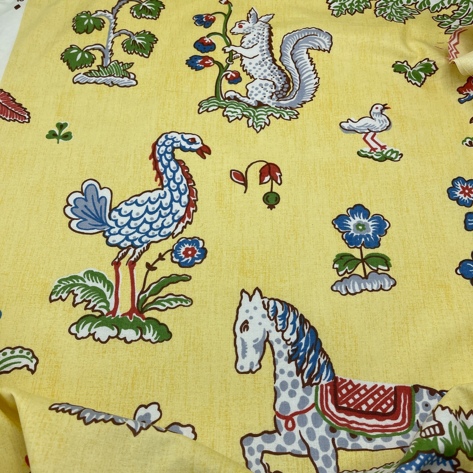 1992 Jane Churchill Menagerie 2 Yards 54\
