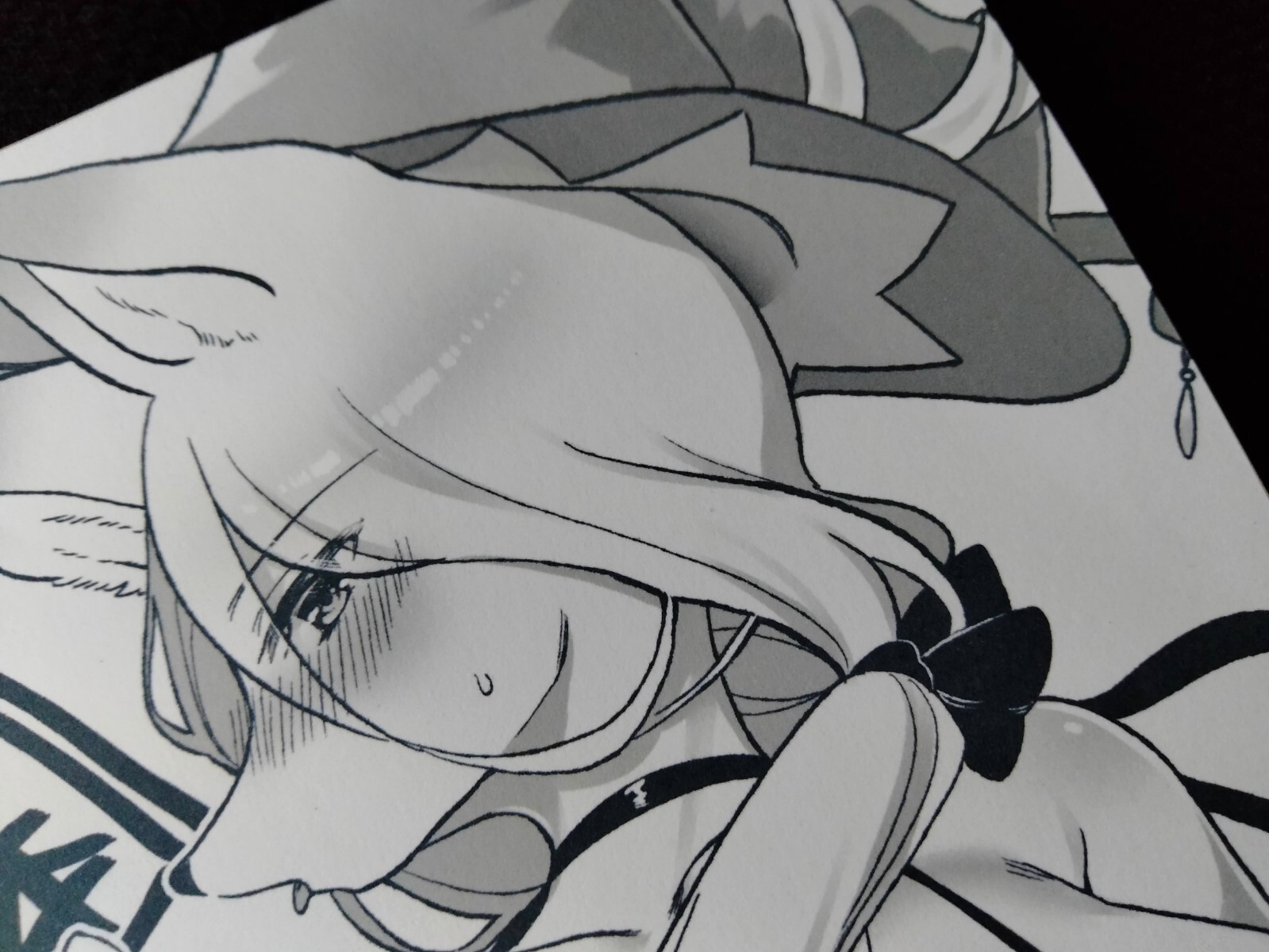 Kemono handmade Doujinshi (A5 8pages) mesukemo rakugaki bon sakurairo rabbit