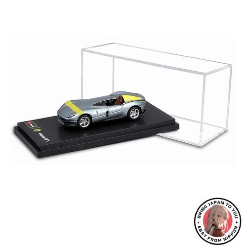 Kyosho Bburago 1/64 Ferrari Monza SP1 Silver Finished Model 28-56019S