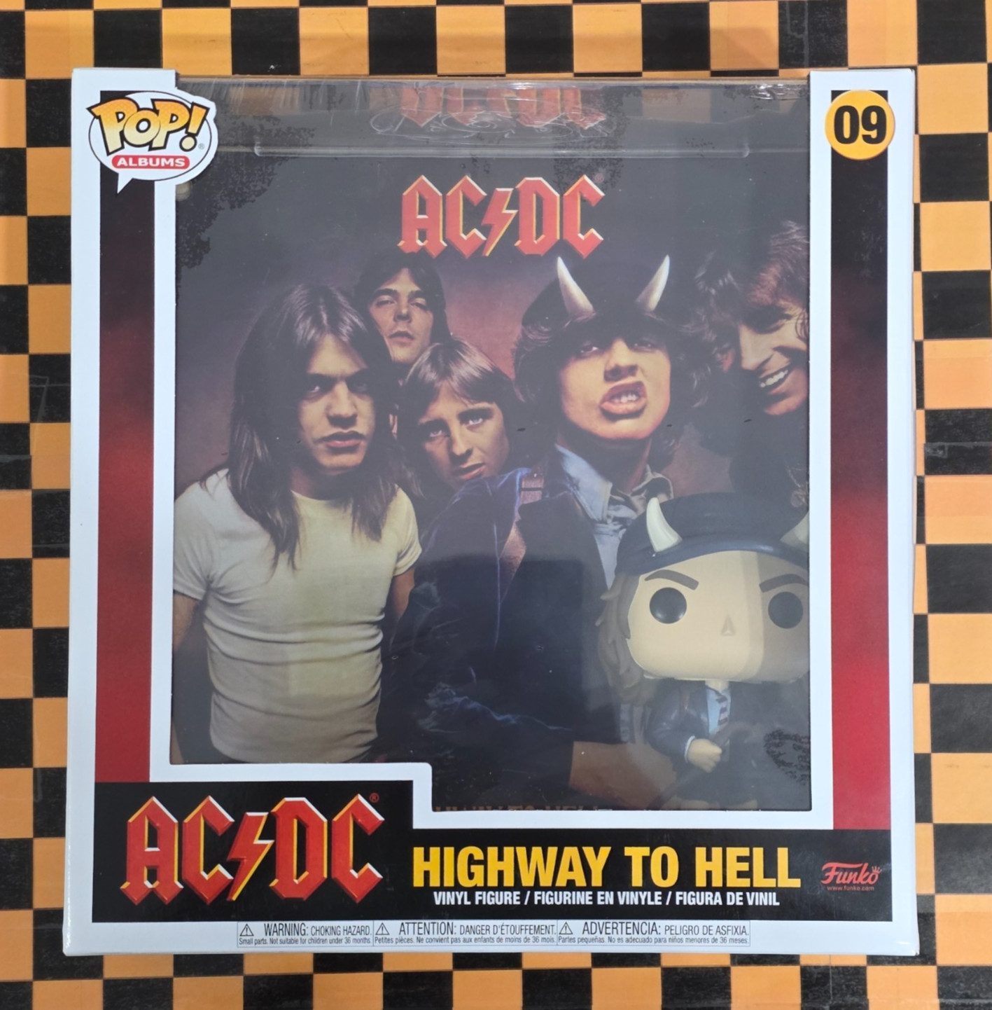 2021 Funko Pop Albums AC/DC #09 Highway To Hell Vinyl Figure NEW SEALED