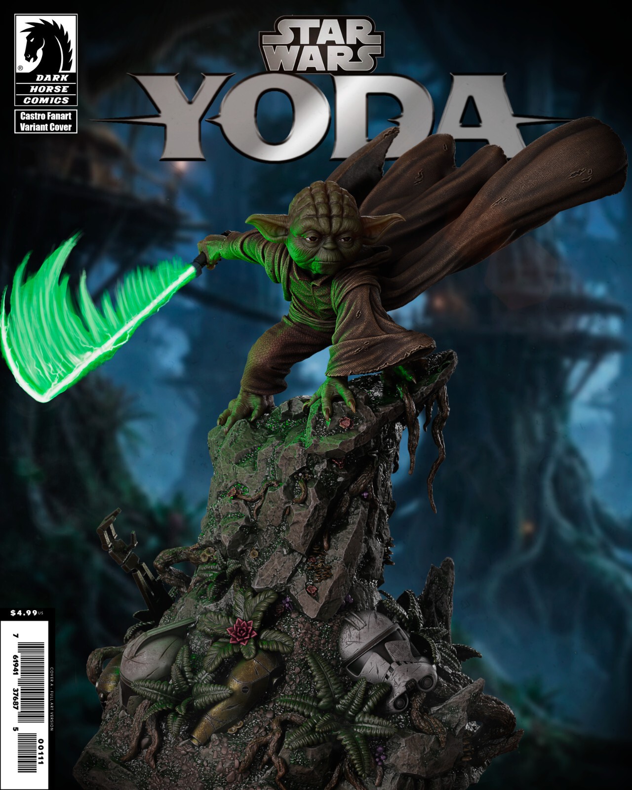 1:8 Master Yoda Star Wars Fan Art UNPAINTED High Quality Garage Kit
