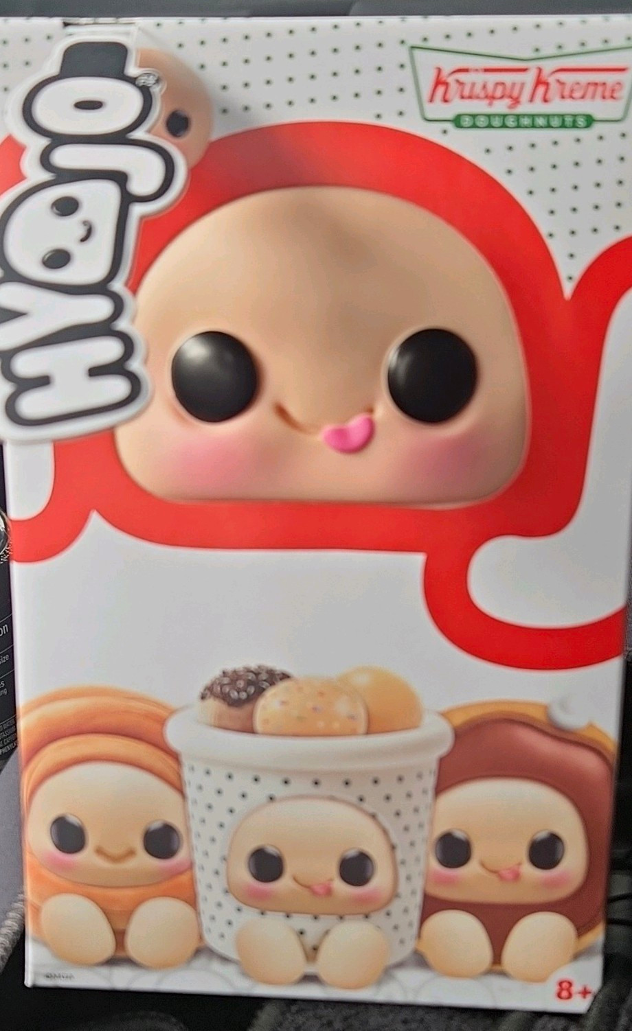Hyojo x Krispy Kreme Hyojo Art Toy Figure Multicolor Opened Box Age 8+ Rare