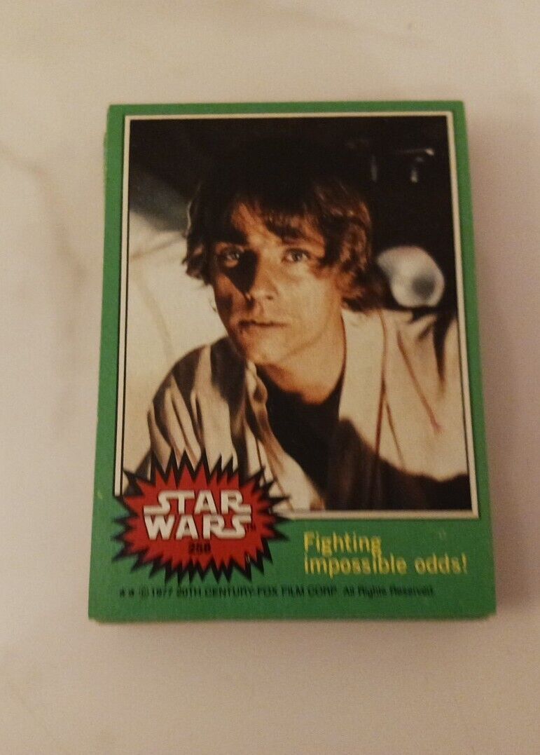 Vintage Star Wars Trading Cards 1977 Topps Series 4 Green Lot Of 20