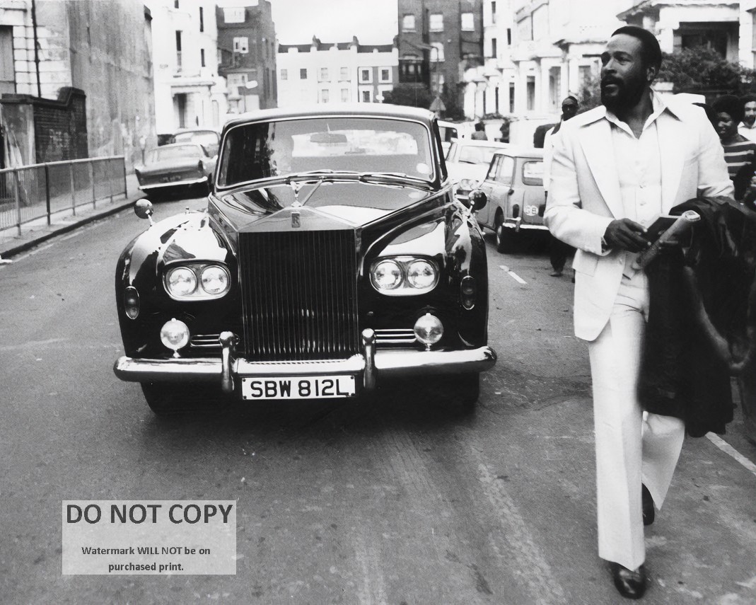MARVIN GAYE LEGENDARY SINGER SONGWRITER - 8X10 PUBLICITY PHOTO (AB-410)