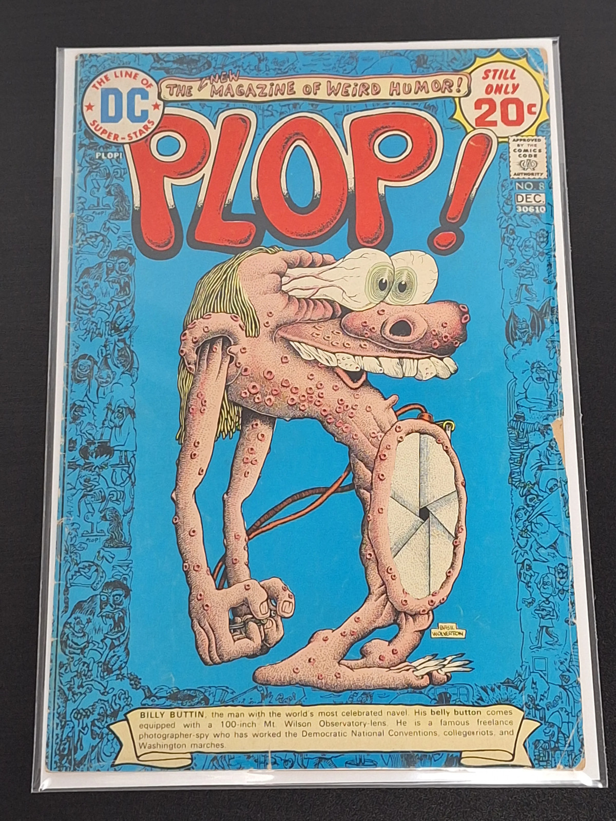 Plop 8 DC 1974 Magazine of Weird Humor Bronze Age