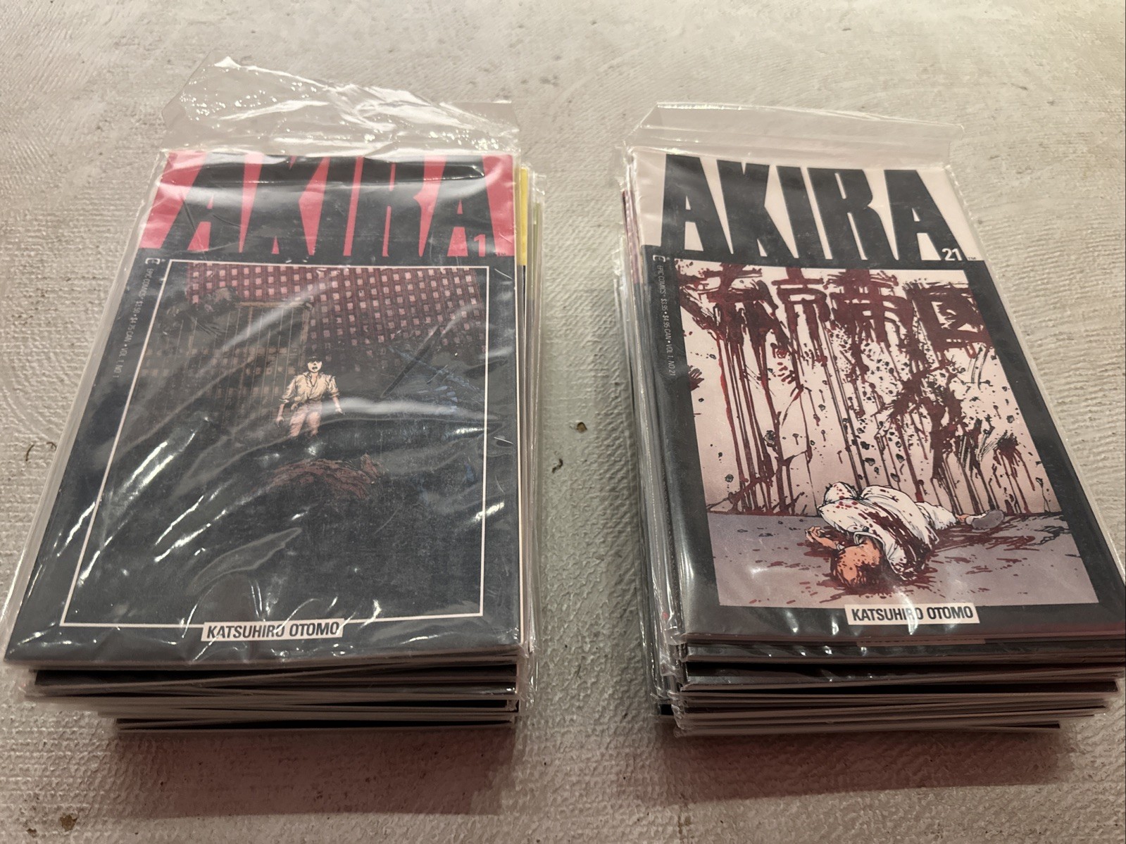 AKIRA #1-38 Epic Complete Set Katsuhiro Otomo Akira Otomo