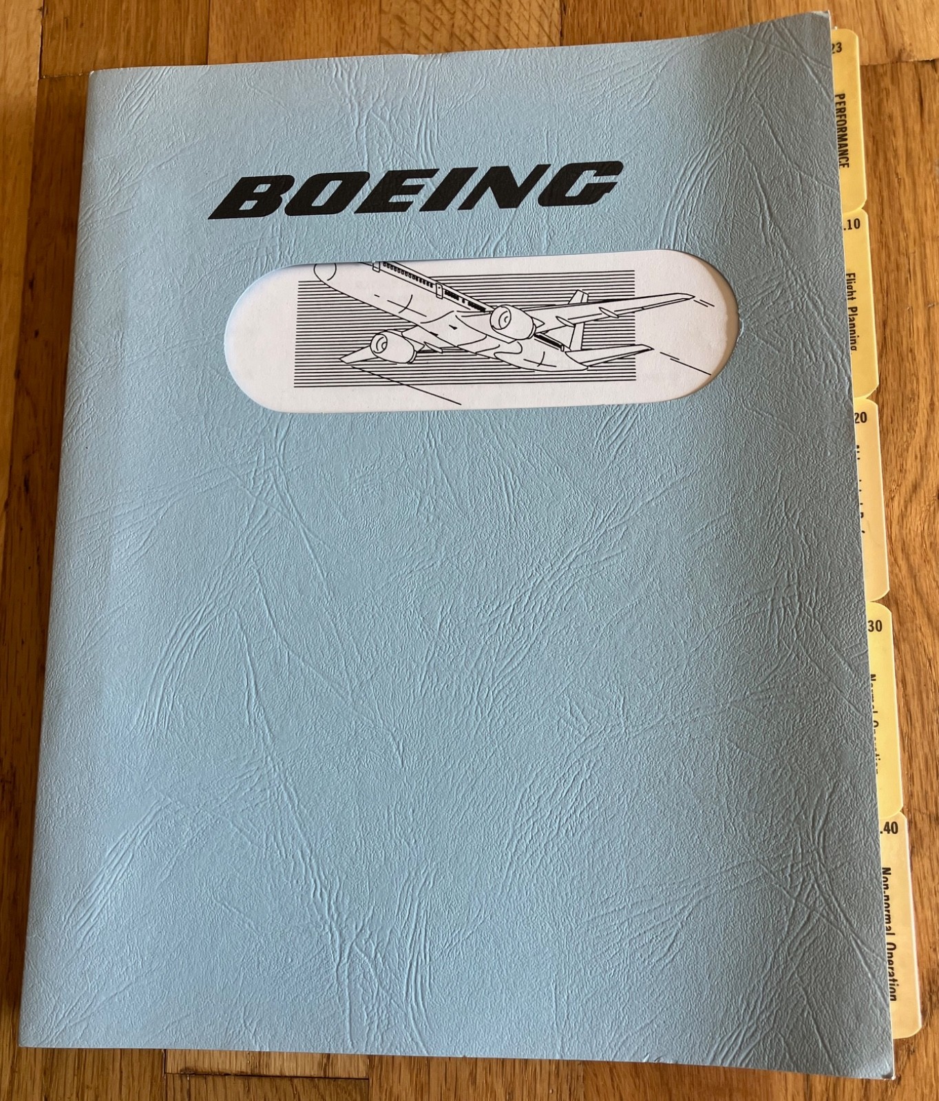 VINTAGE BOEING 757 - 200 OPERATIONS MANUAL 1990 VOL. III SEATTLE WA ESTATE FIND