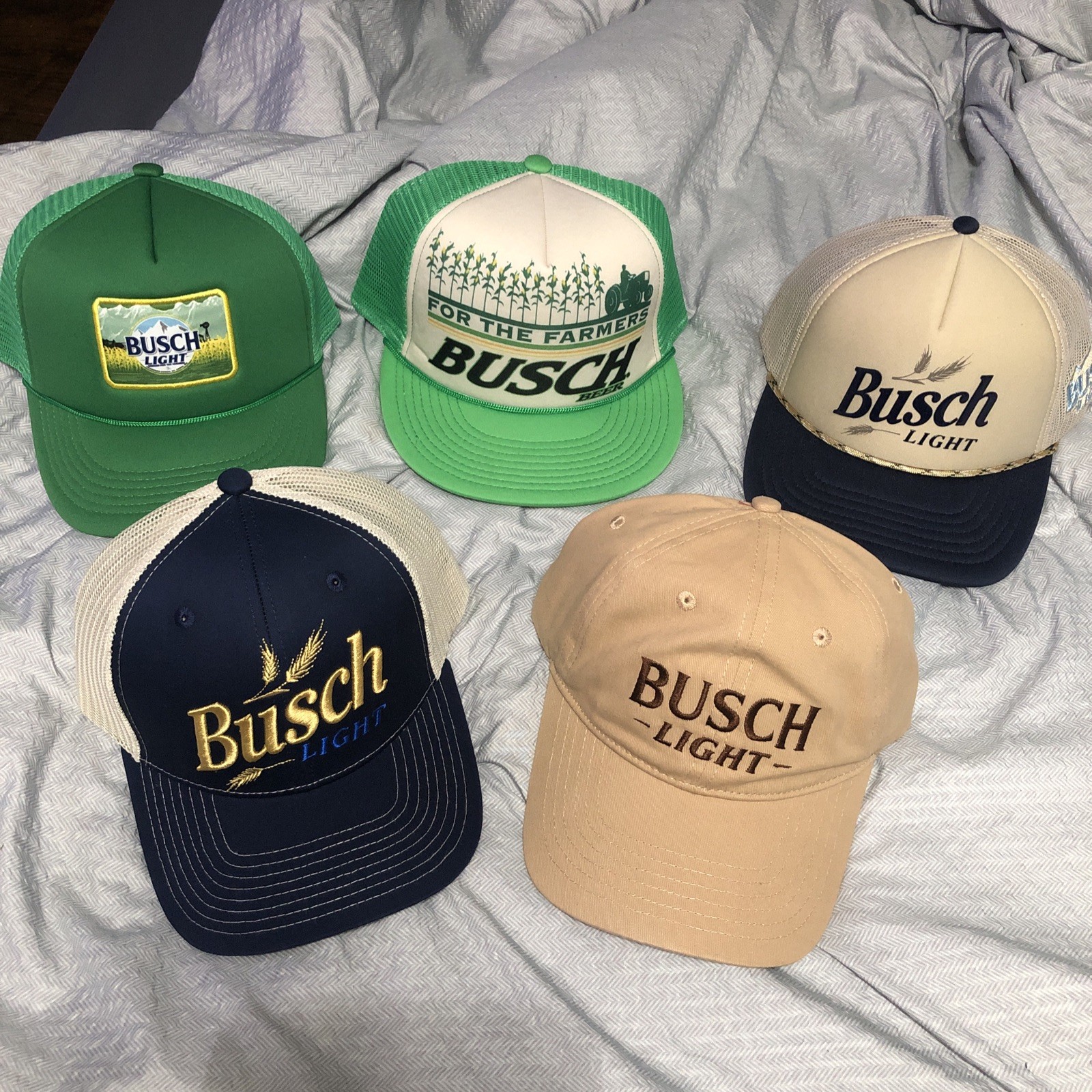 Busch Light For The Farmers Hat Lot