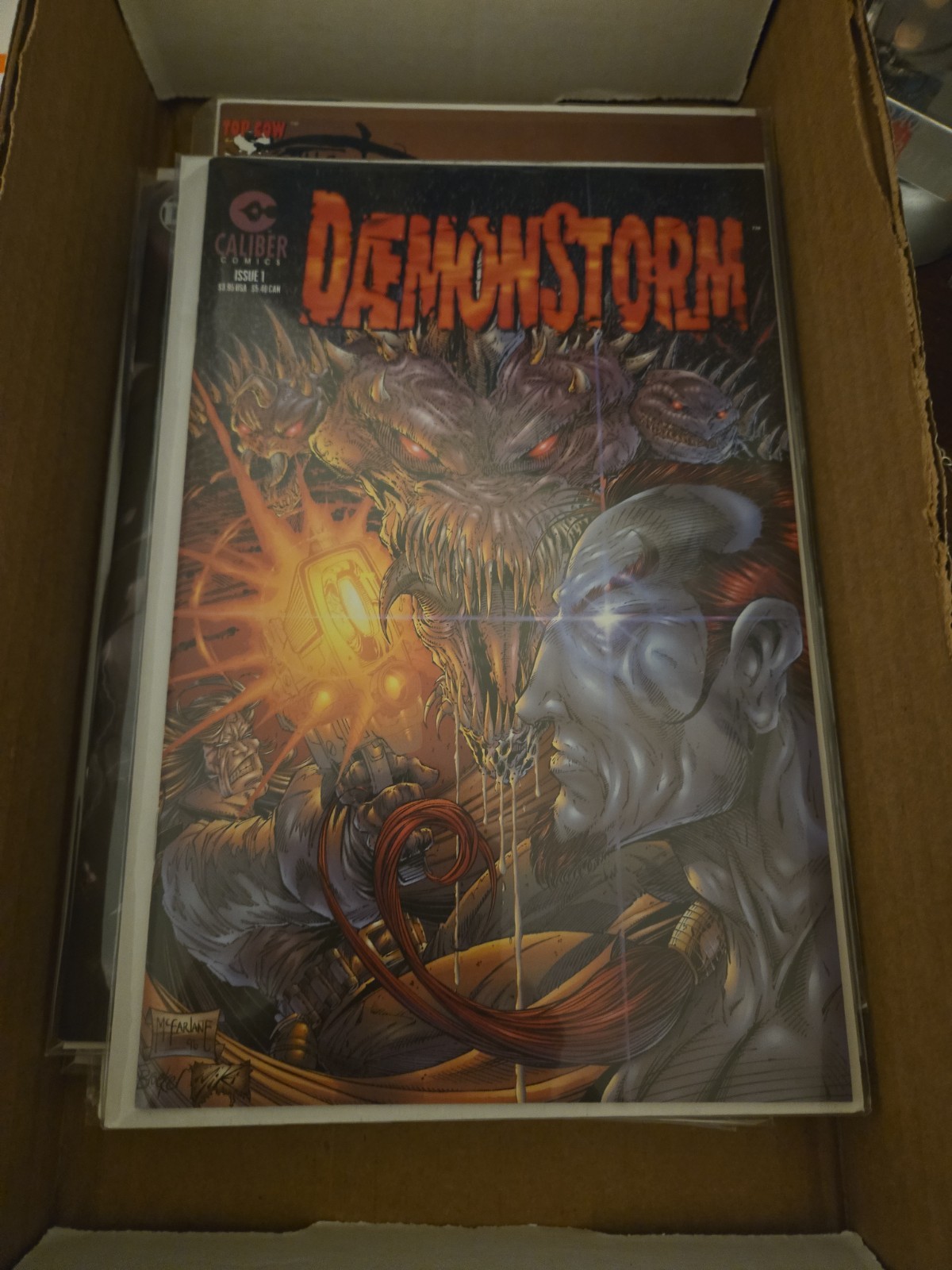 Daemonstorm #1 Caliber Comic Todd McFarlane Cover  (1997)