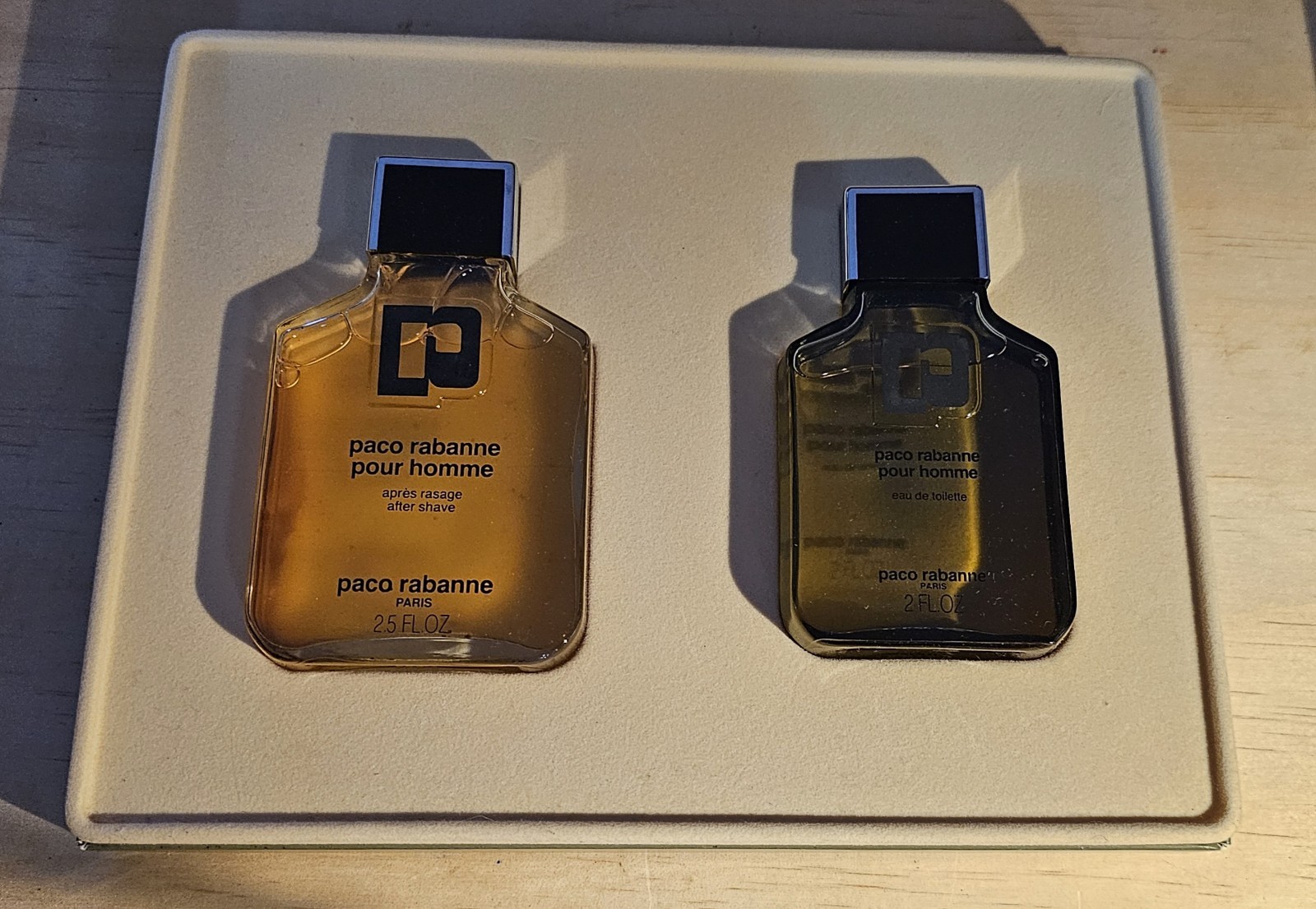 paco rabanne pour homme Basic Set (VINTAGE - NEW IN BOX)
