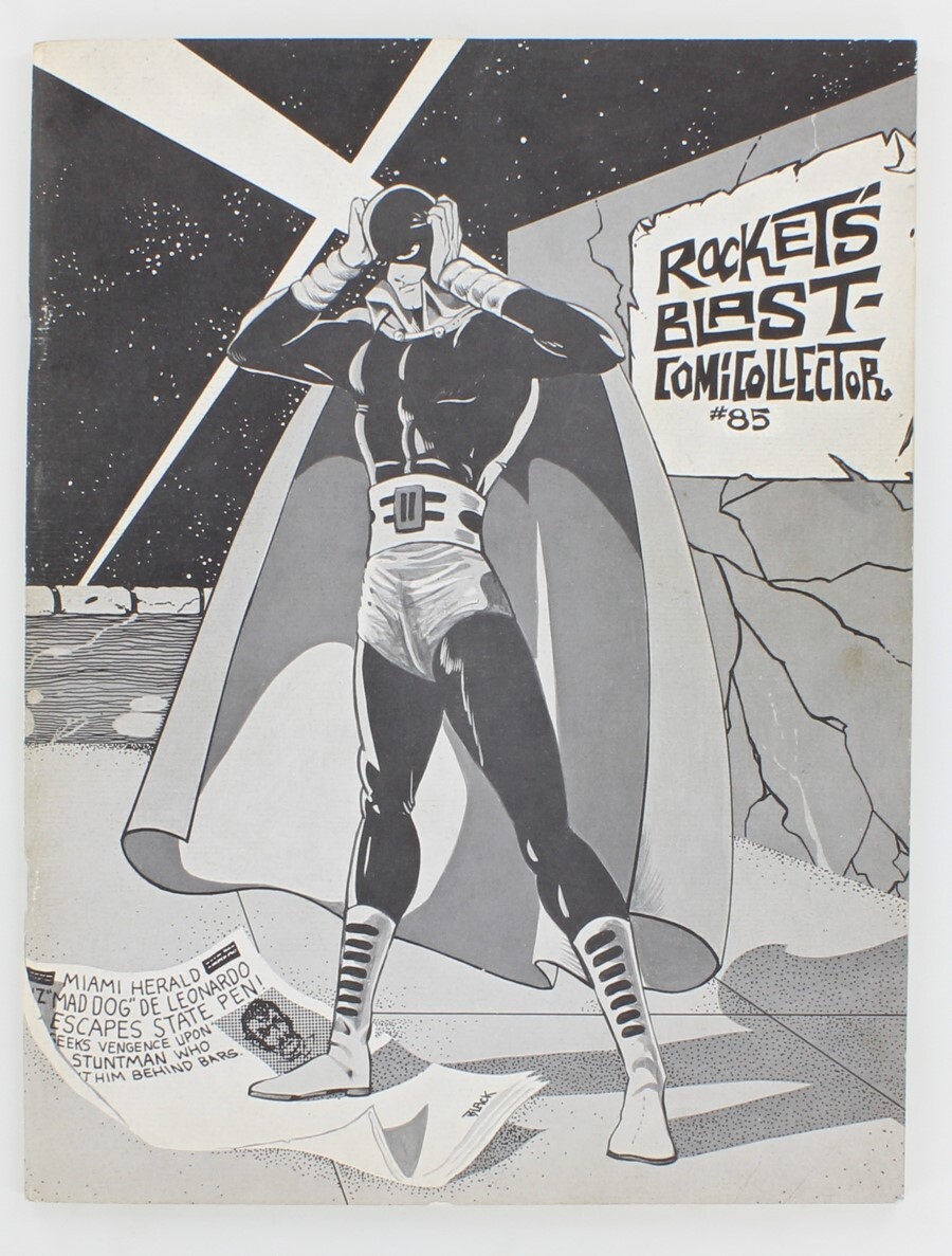 Rocket\'s Blast Comicollector #85 Frazetta, Al Williamson, Hal Foster EC Comics