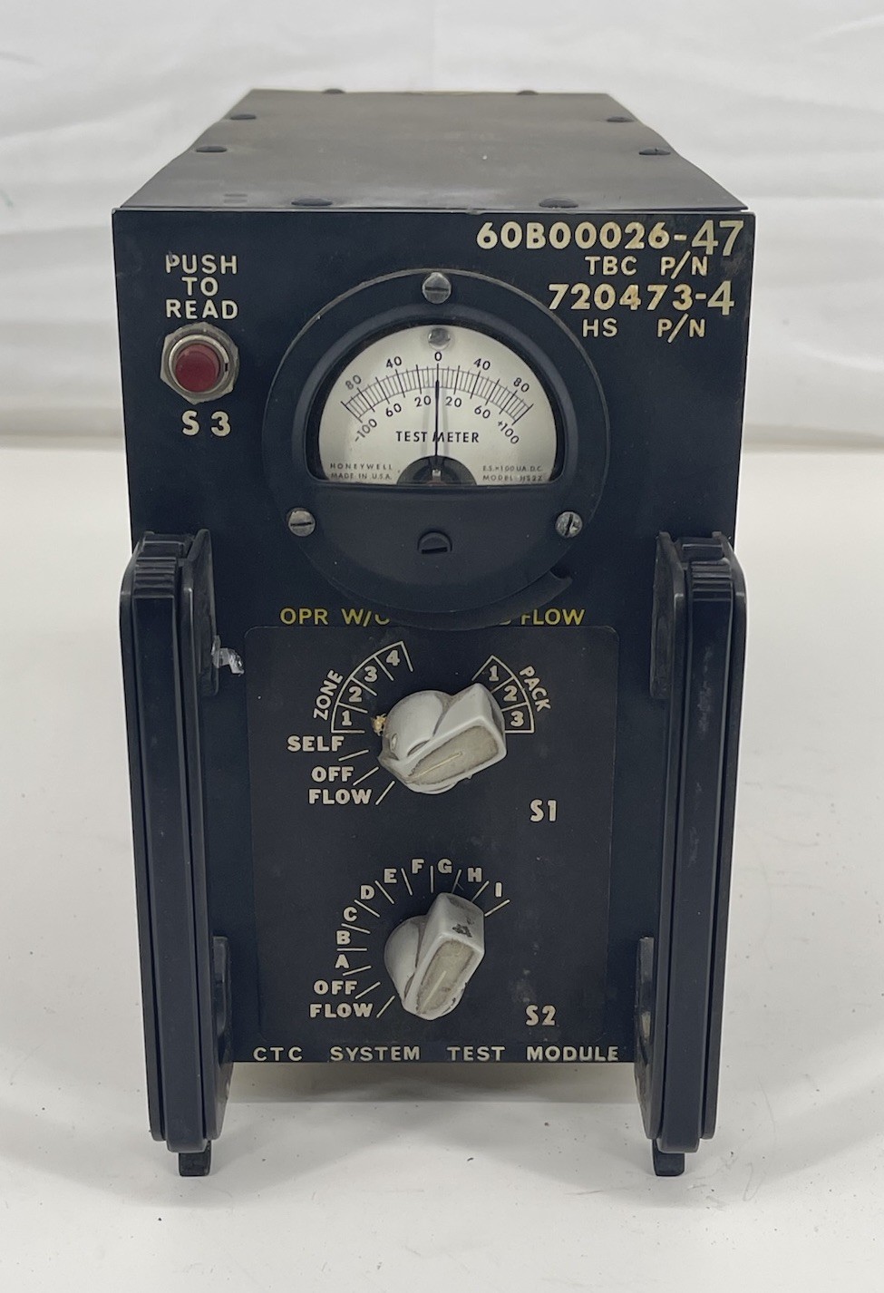 Hamilton Standard 720473-3 Boeing 747  System Test Module 60B00026-20 Aircraft