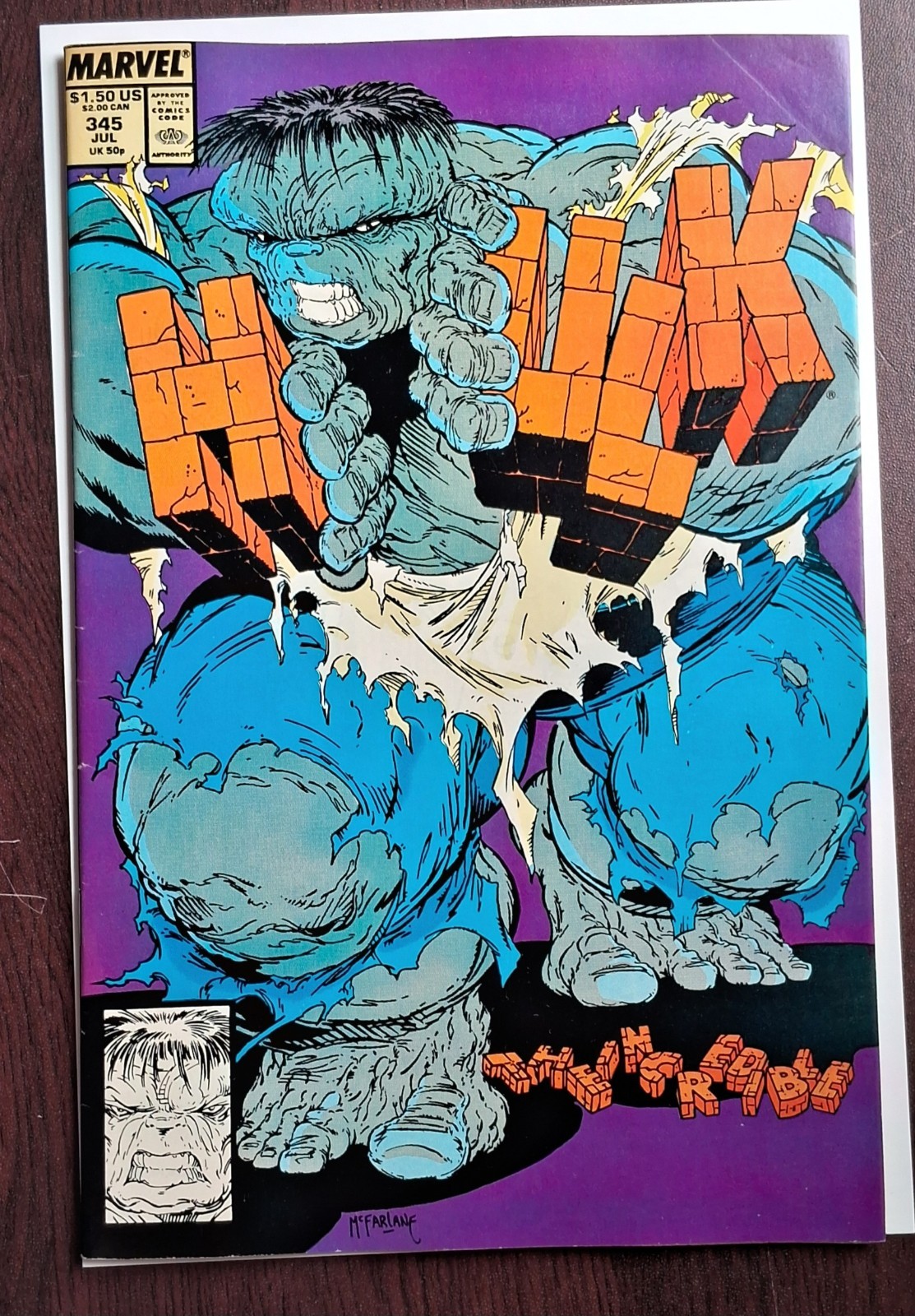 The Incredible Hulk #345 (Marvel Comics July 1988)