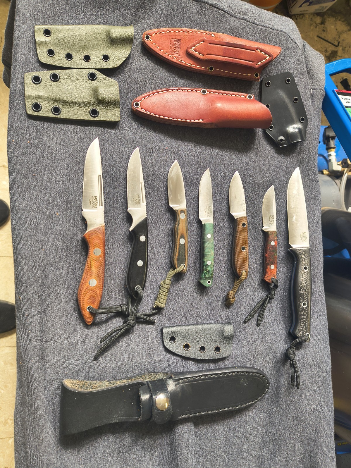 Seven Different Bark River Knives For Sale I Want To Sell The Whole Lot