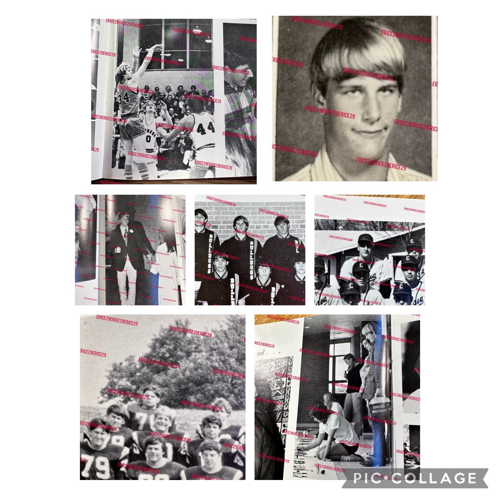 Jeff Daniels Actor Dumb & Dumber Speed Newsroom JUNIOR YEAR High School Yearbook