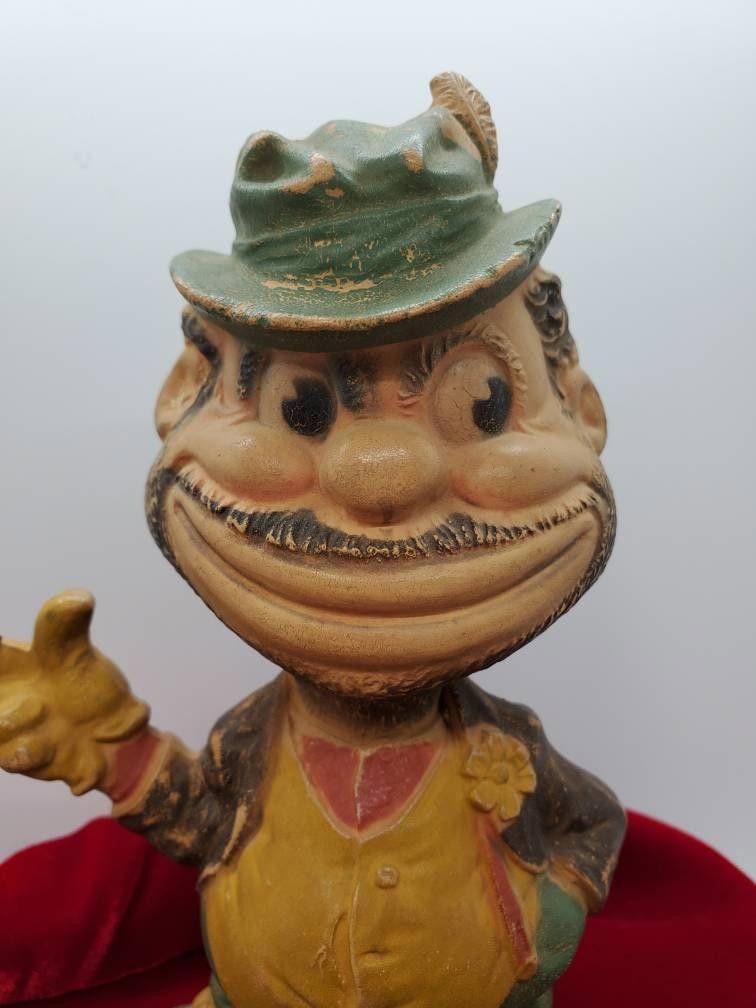 Brooklyn Dodgers Mascot-\'Bum\' Rempel Squeak Rubber Toy Doll 1940s Baseball toy Brooklyn Dodgers Mascot-\'Bum\' Rempel Squeak Rubber Toy Doll 1940s Baseball toy
