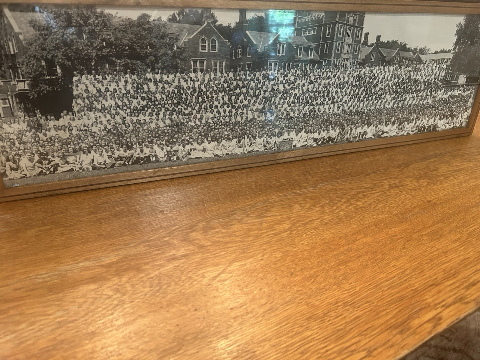 Class Photo Black & White 1947 Grinnell College Iowa  Westminster Fellowship
