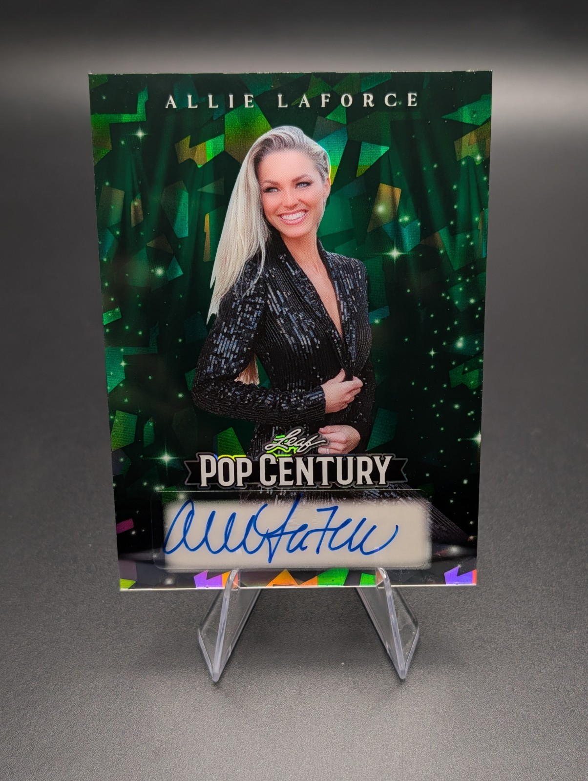2026 Leaf Pop Century - Allie Laforce Auto 2/3 - Miss Teen USA TNT Sports