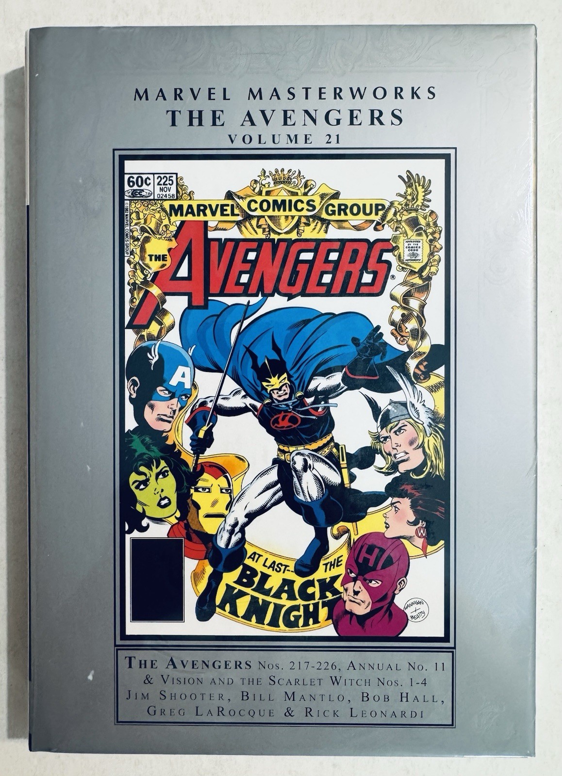 MARVEL MASTERWORKS AVENGERS VOL 21 HC RARE HTF OOP STILL SHRINK WRAPPED UNOPENED