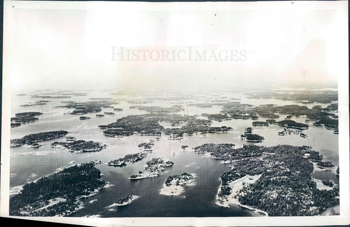 1939 Press Photo Helsinki Finland Aaland Islands Strategic Location - ner9415