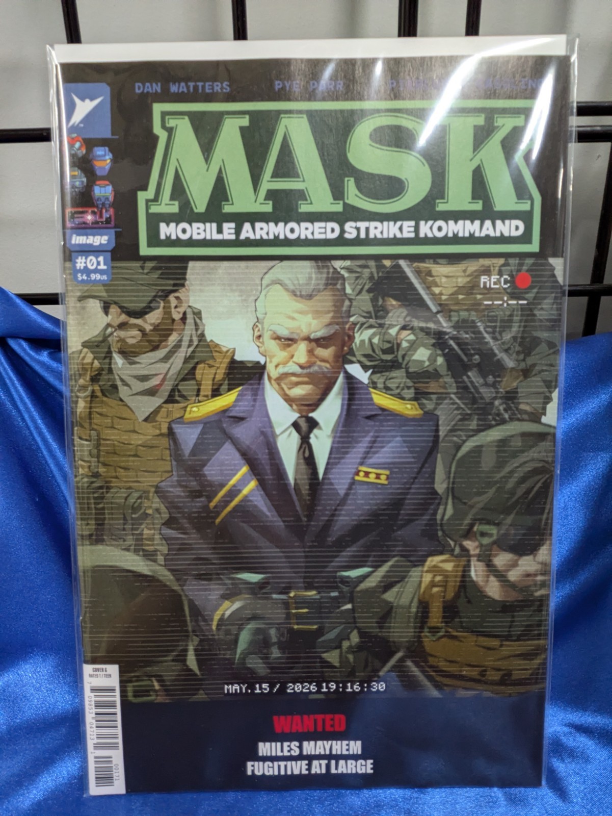 MASK Mobile Armored Strike Kommand #1 (Image, 2026) CVR G, 1:25 Kael Ngu