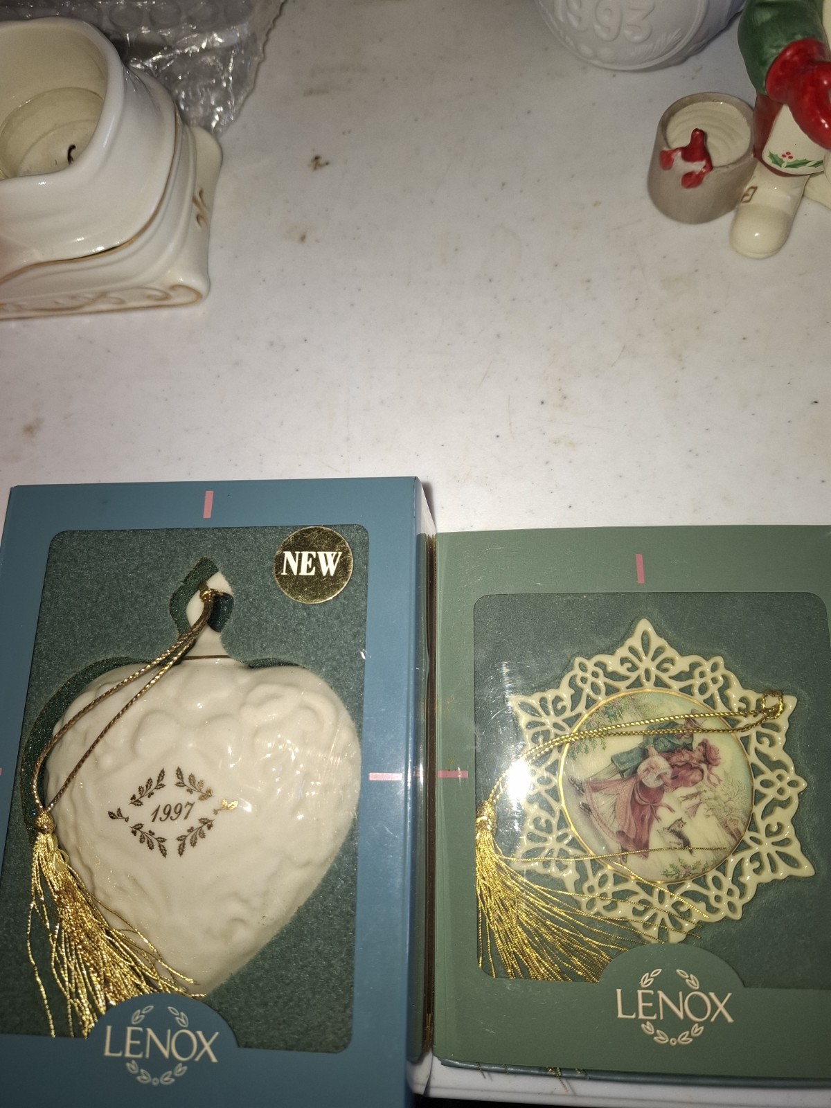 lenox xmas ornaments