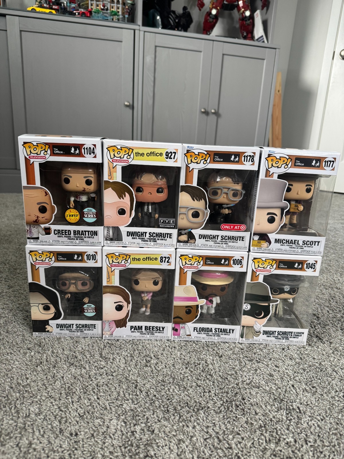 Funko Pop The Office Set of 8 – Lot 8/9 – Priced at 70% Value