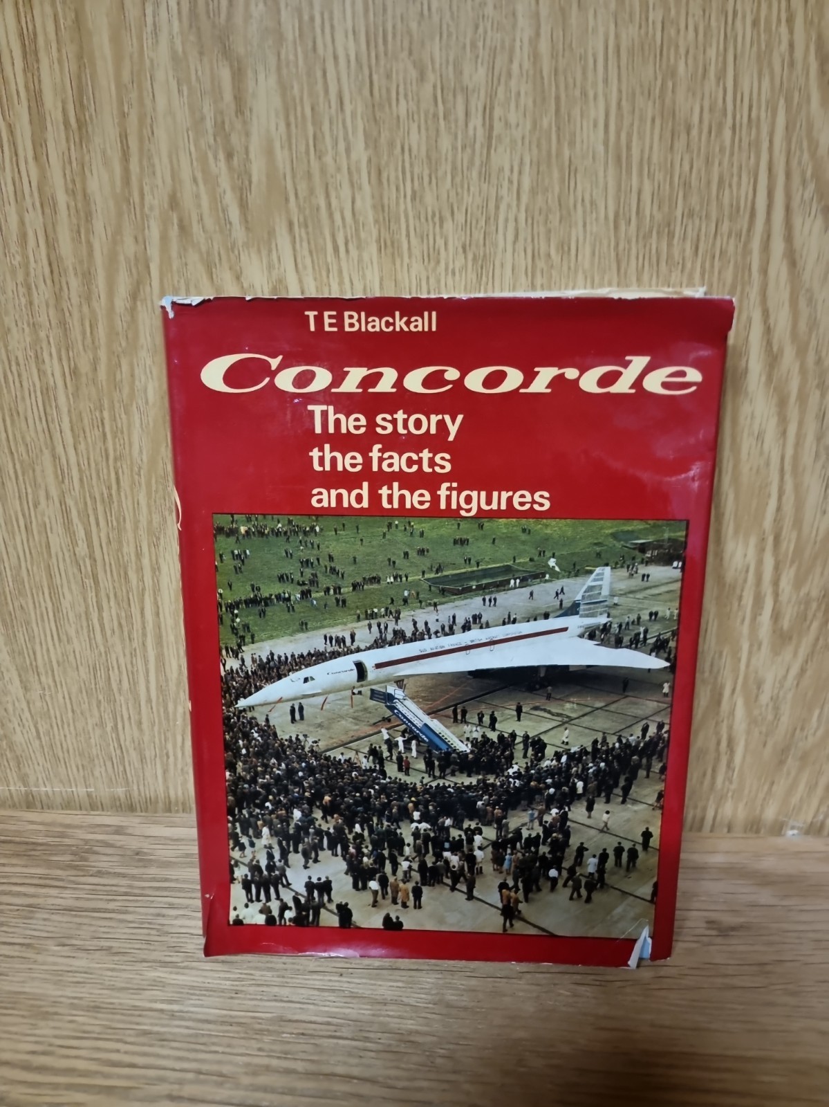 Concorde T.E. Blackall 1969 1st Ed Hardcover Supersonic Jet Facts & Photos (14f)