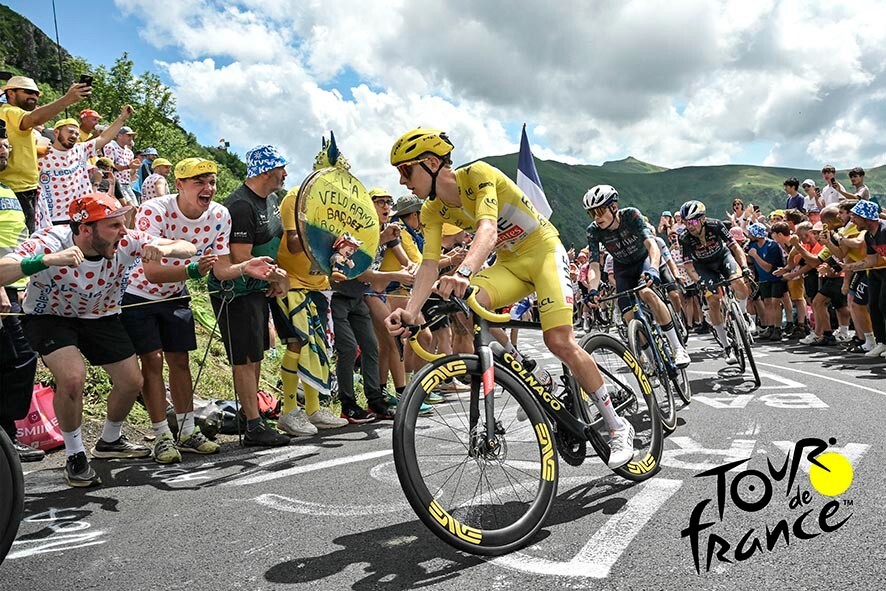 Tadej Pogacar Tour de France Cycling Poster Poster Print 40x60 cm