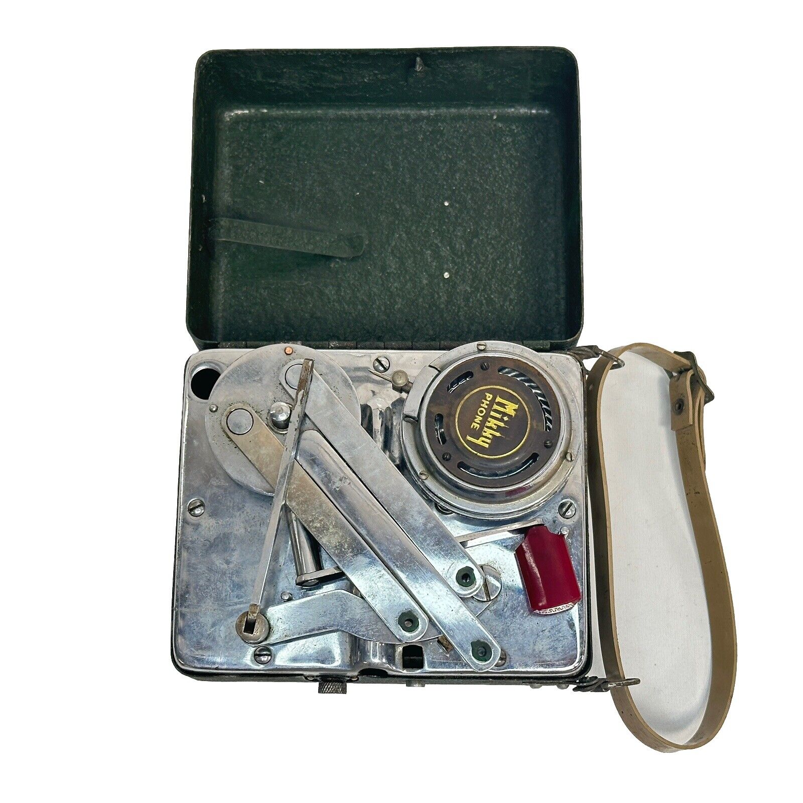 Antique Mikky Phone Miniature Portable Gramophone