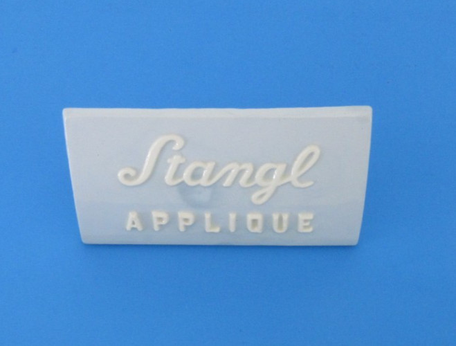 Rare Stangl Pottery Applique Dealer Display Advertising Sign, Made 1964 - 1965