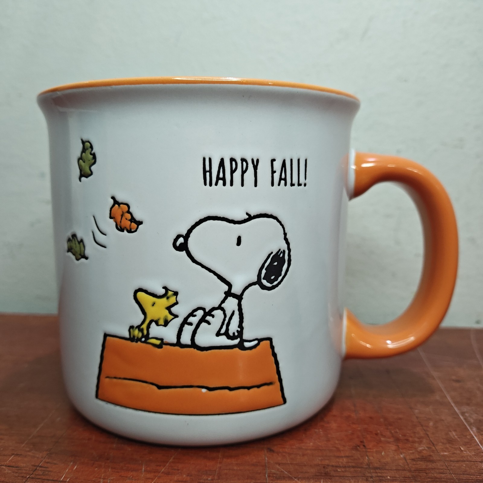 Peanuts Snoopy & Woodstock Happy Fall Coffee Mug 21 oz Peanuts Snoopy & Woodstock Happy Fall Coffee Mug 21 oz