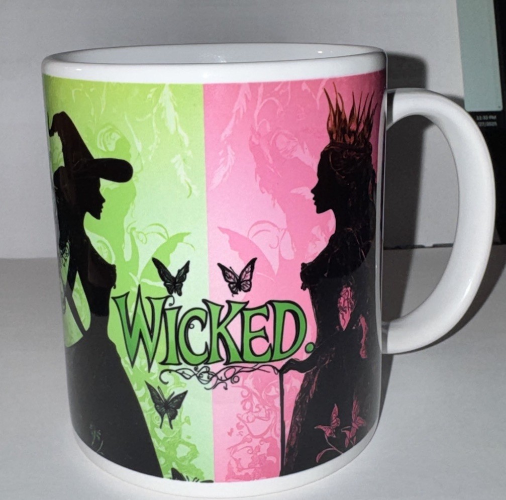 Wicked Theme Coffee Mug. Wrap Around Design. Great Gift Too.