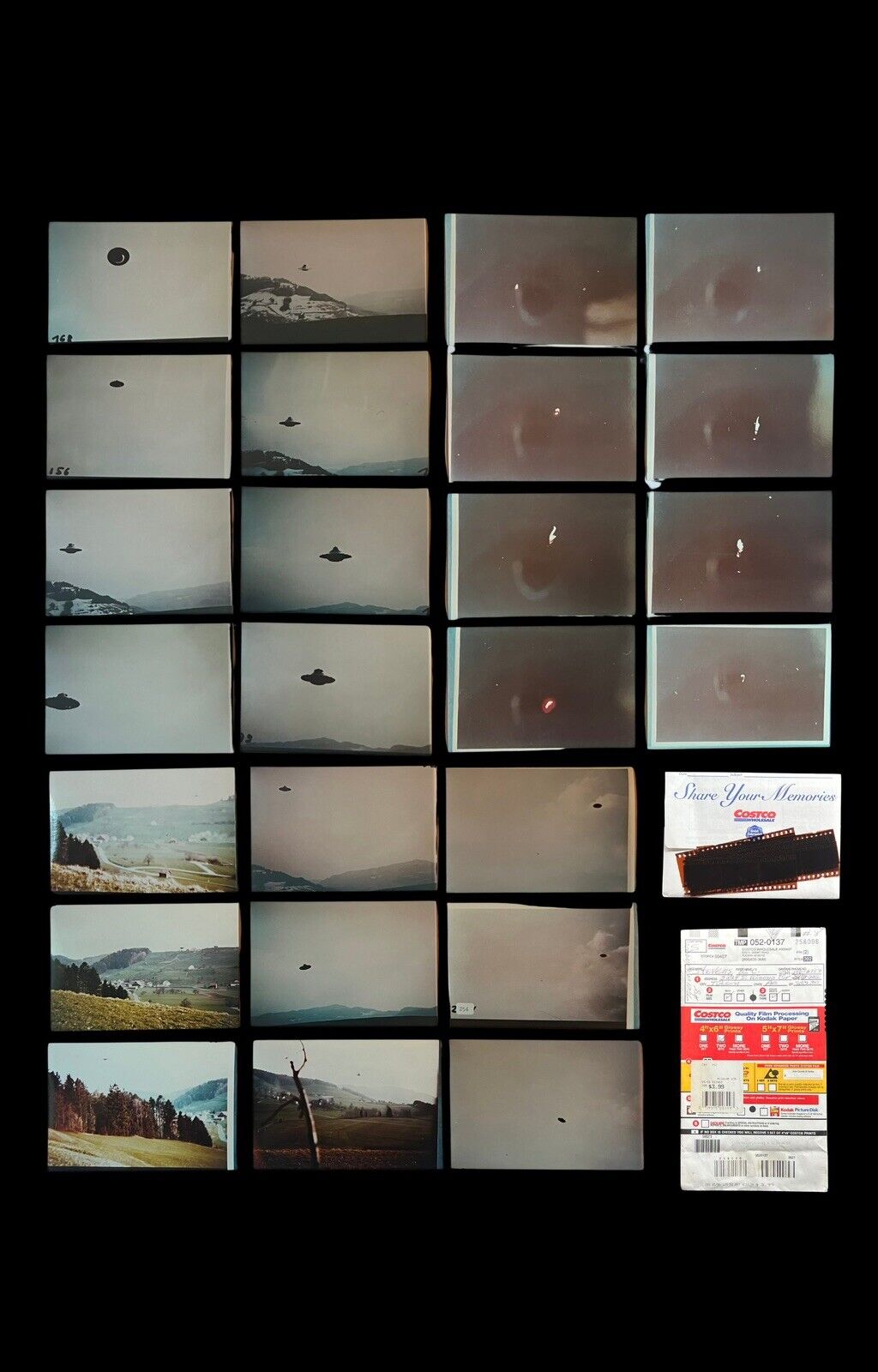 Collection Of UFO Photographs from Wendelle Stevens U.F.O. Photo Archive
