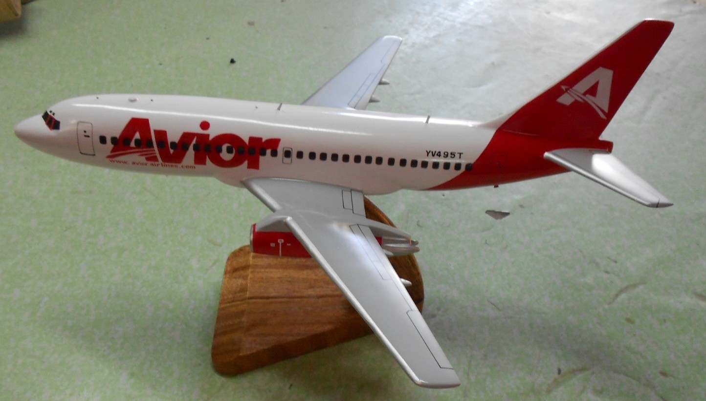 Boeing B-737 Avior Airlines B737 Airplane Wood Model  Regular