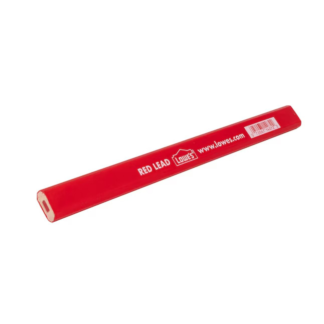 7 inches Red Carpenter Pencil (red)