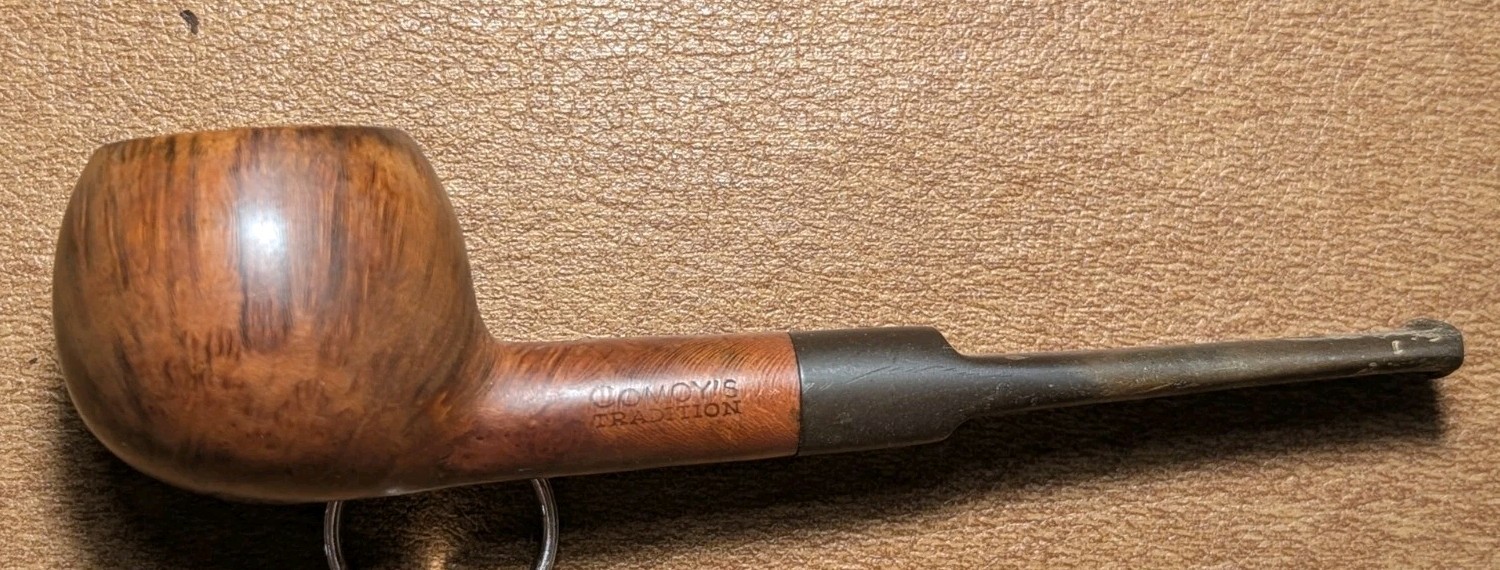 Comoy\'s Tradition Briar Wood Tobacco Pipe Antique Or Vintage England 5.25\