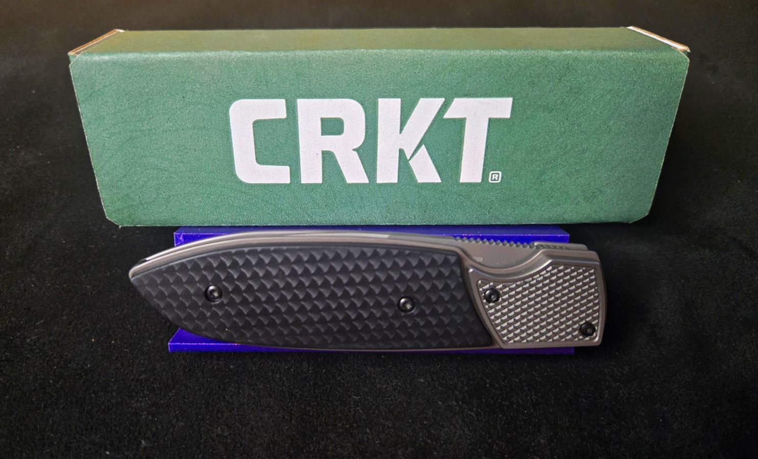 CRKT Fulcrum 2 8Cr13MoV Drop Point Liner Lock CRKT Fulcrum 2 8Cr13MoV Drop Point Liner Lock