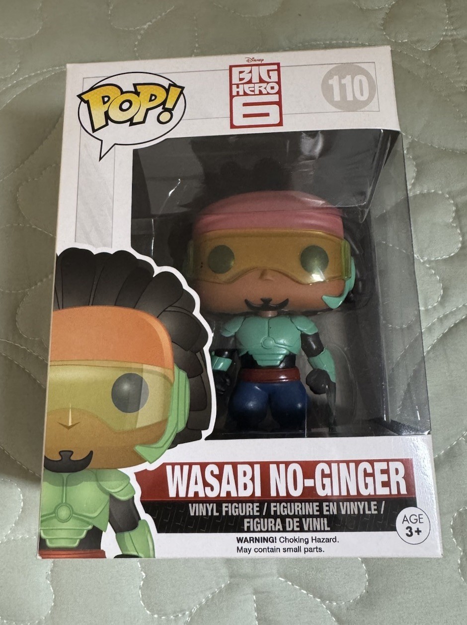 Funko Pop Disney Big Hero 6 Wasabi No Ginger #110 Vinyl Figure