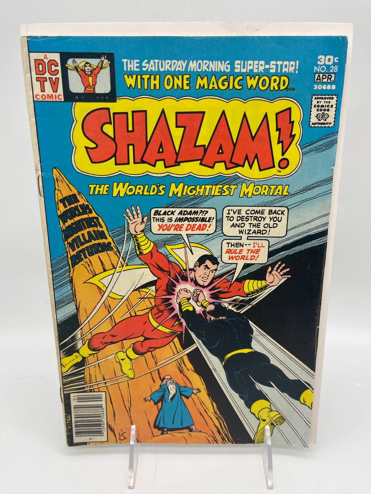 Shazam #28  1977 2nd App. of Black Adam (1st Modern Age App) Decent Copy