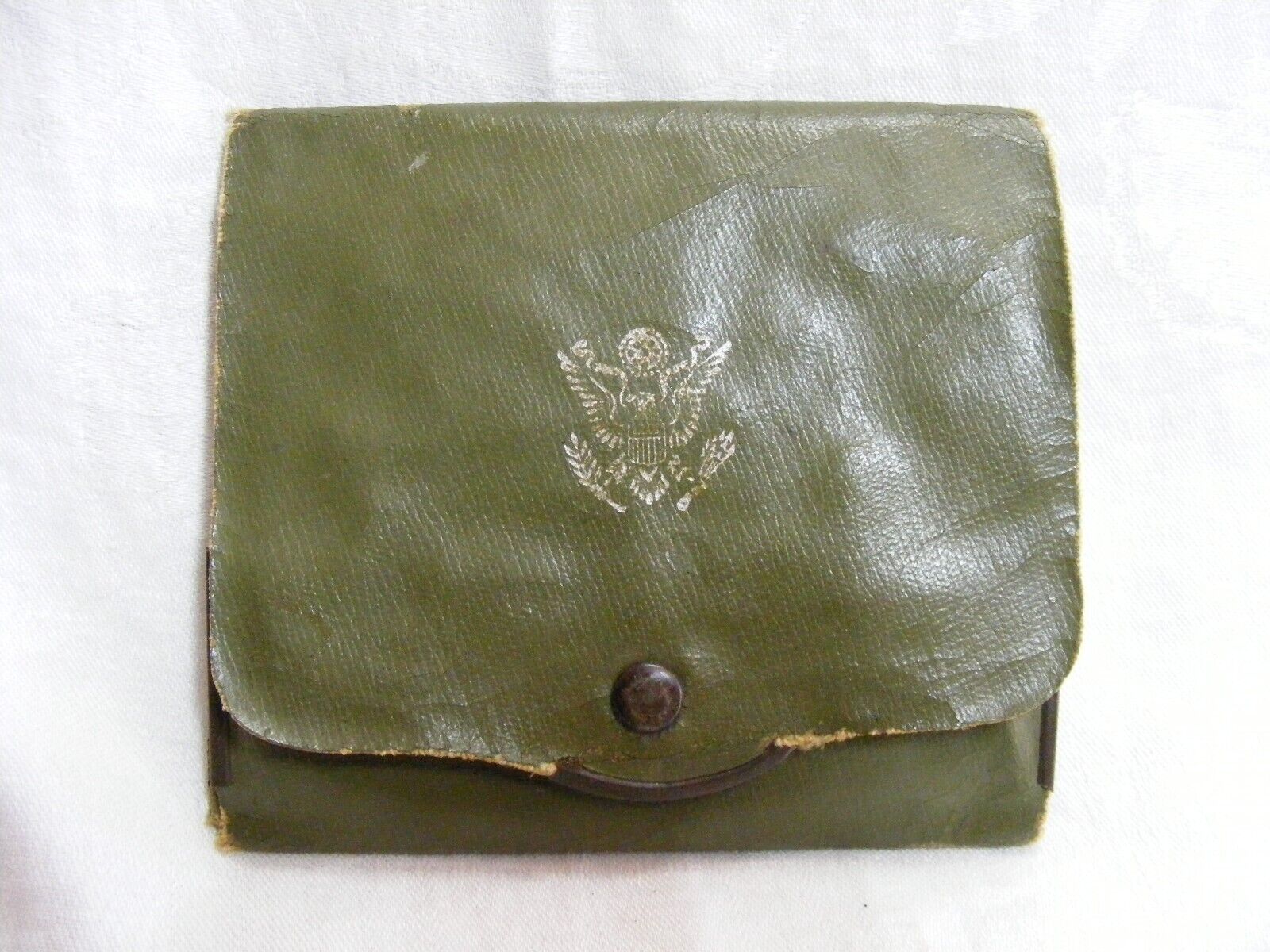 Vintage WW2 U.S. Military Sewing Kit Pouch 8-a #66