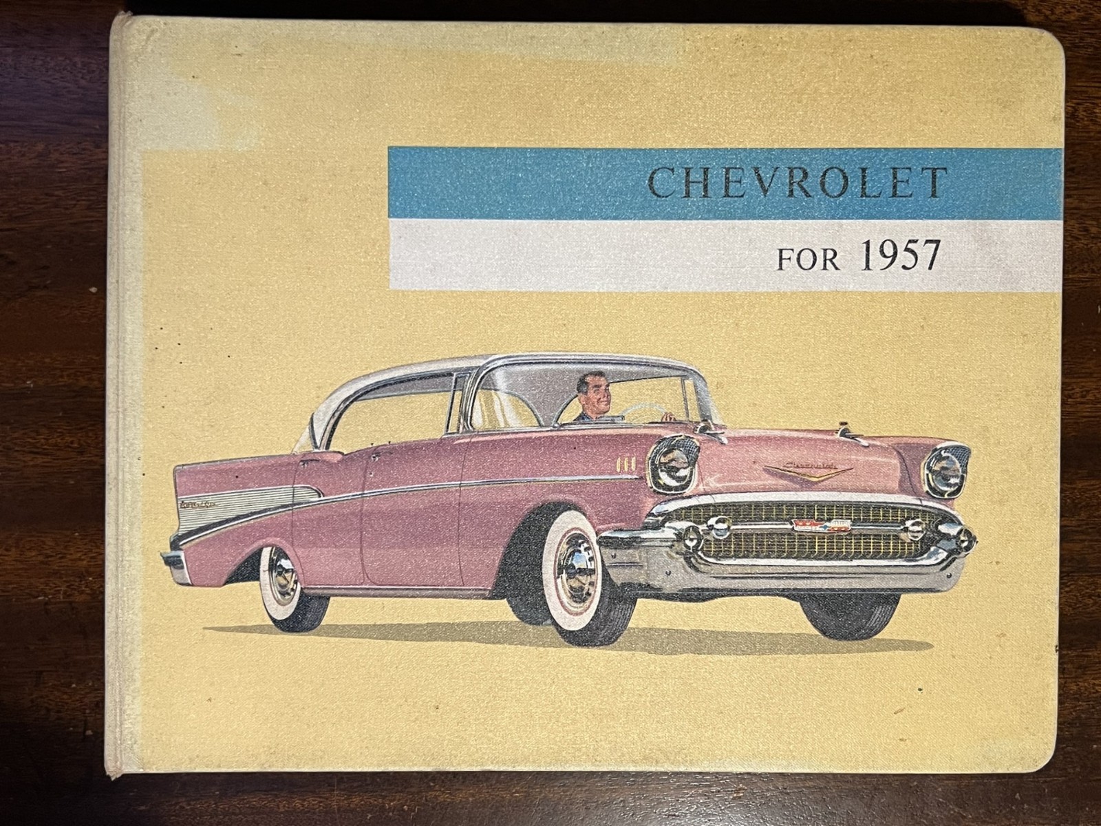 1957 CHEVROLET DEALERSHIP ALBUM ORIGINAL Chevy Dealer Promo Book Salesman RARE