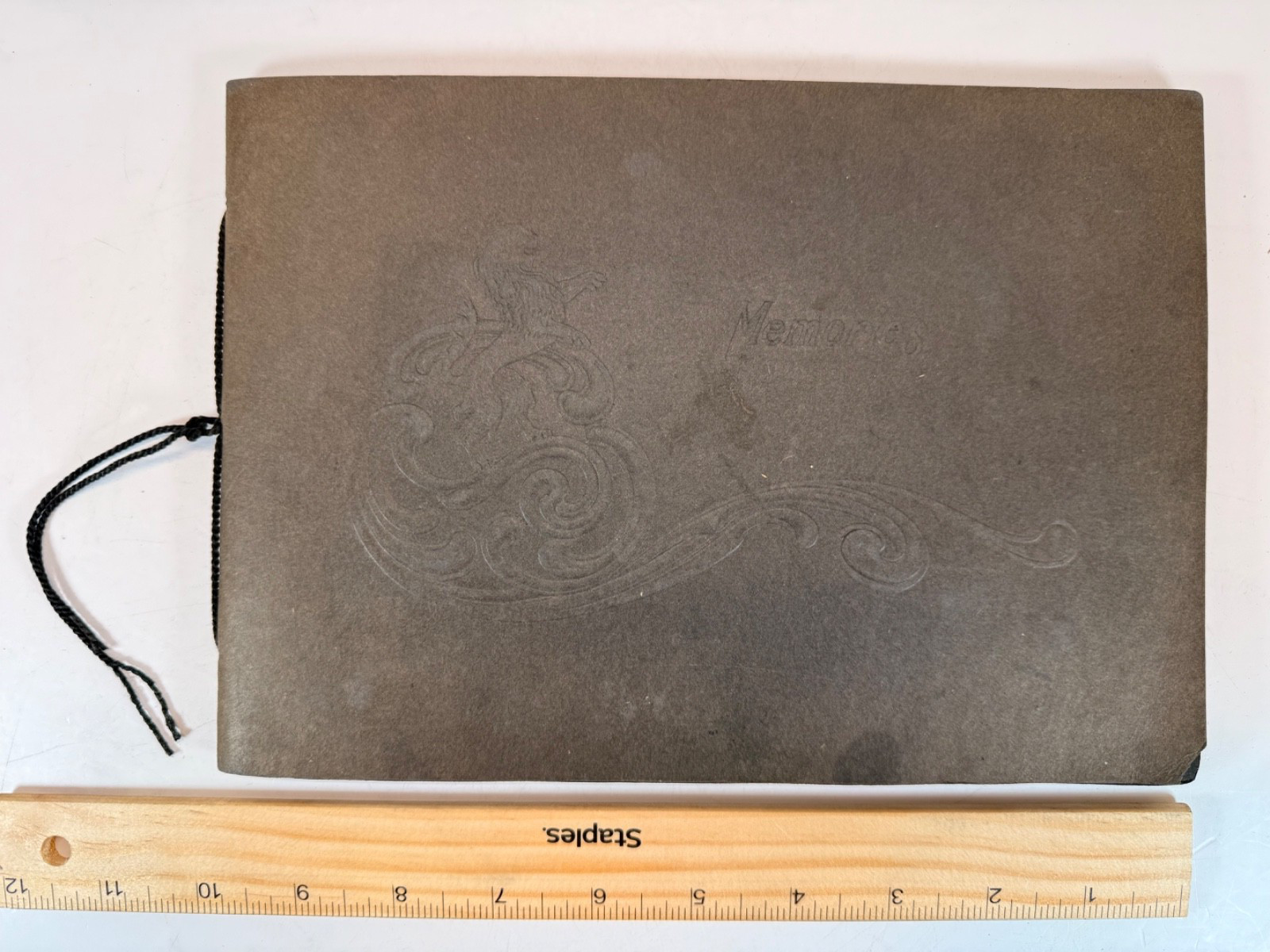 Antique 1920s Photo Album 57 Original Photos Family Canada NH Sepia Snapshots