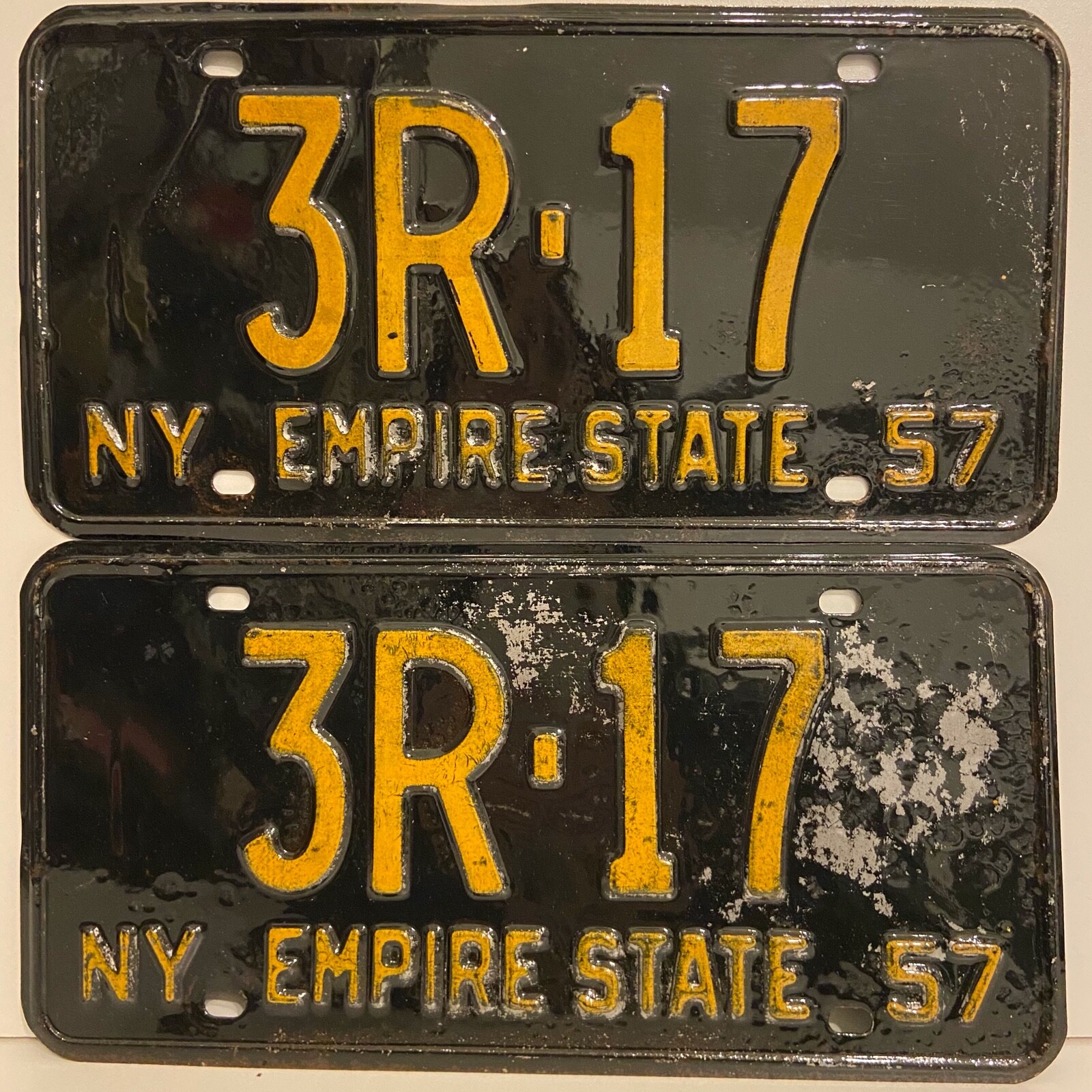 1957~Pair~Authentic~Vintage~1957 New York NY USA 12\