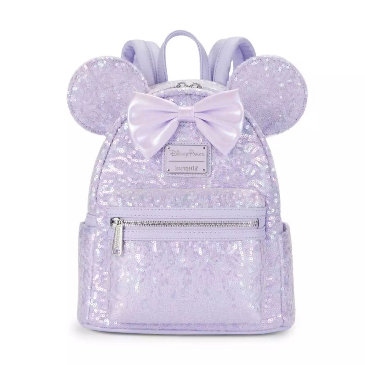 Loungefly Minnie Mouse Opalescent Sequined Mini Backpack Disney Parks